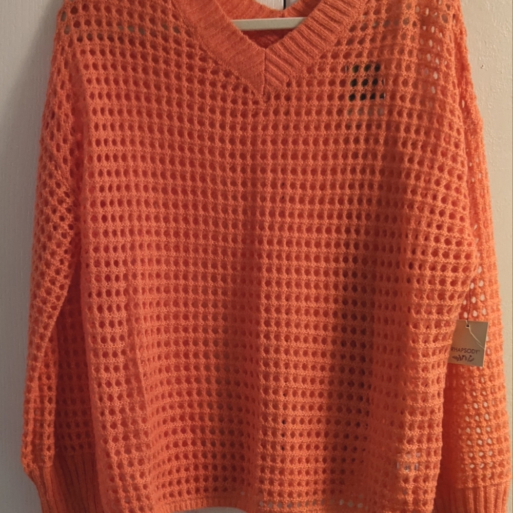 Pullover knit sweater
